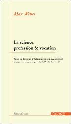 La Science, profession et vocation