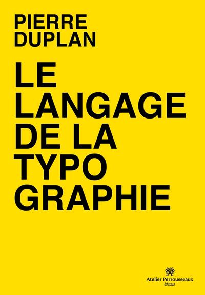 The language of typography
