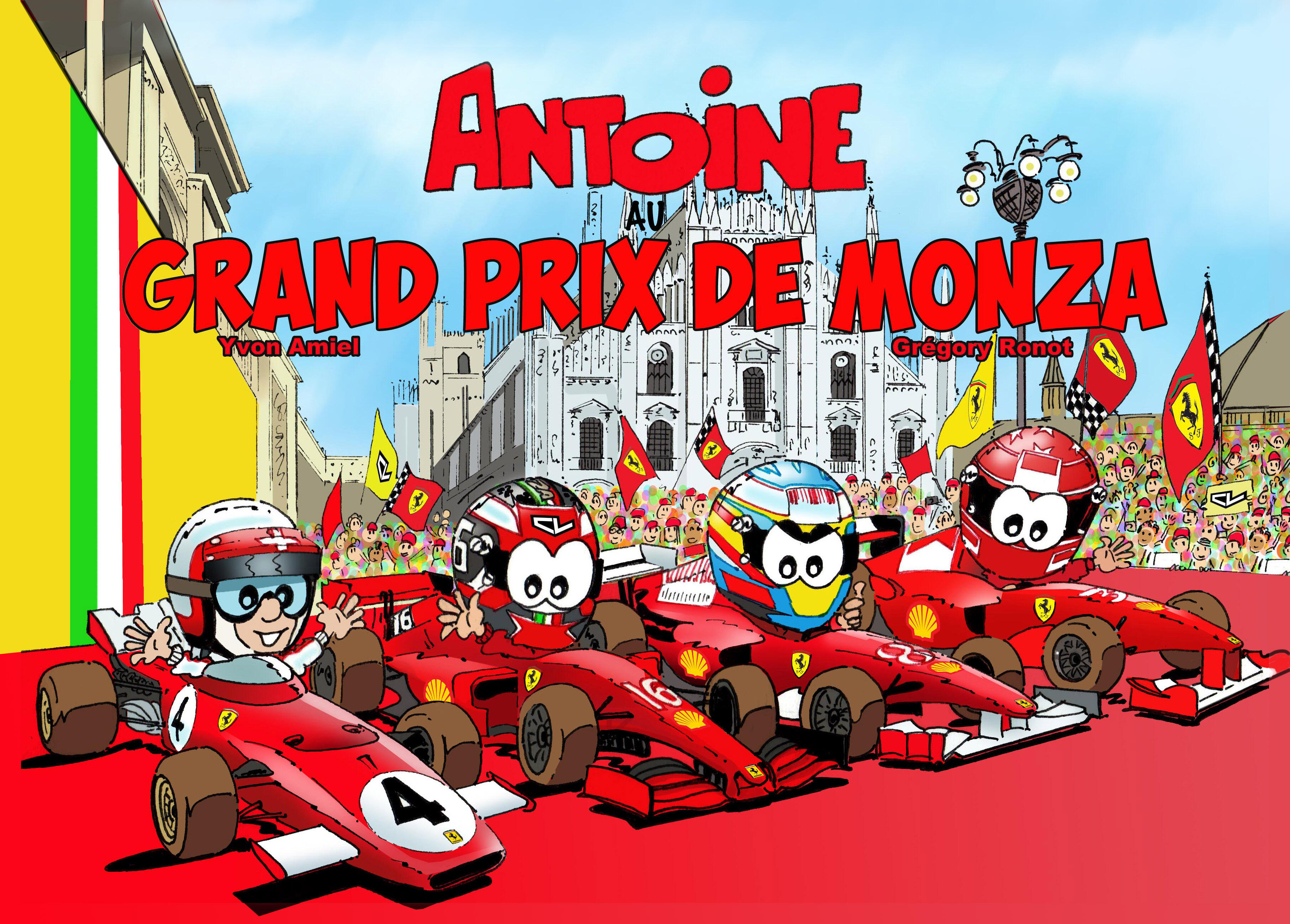 Antoine au Grand Prix de Monza